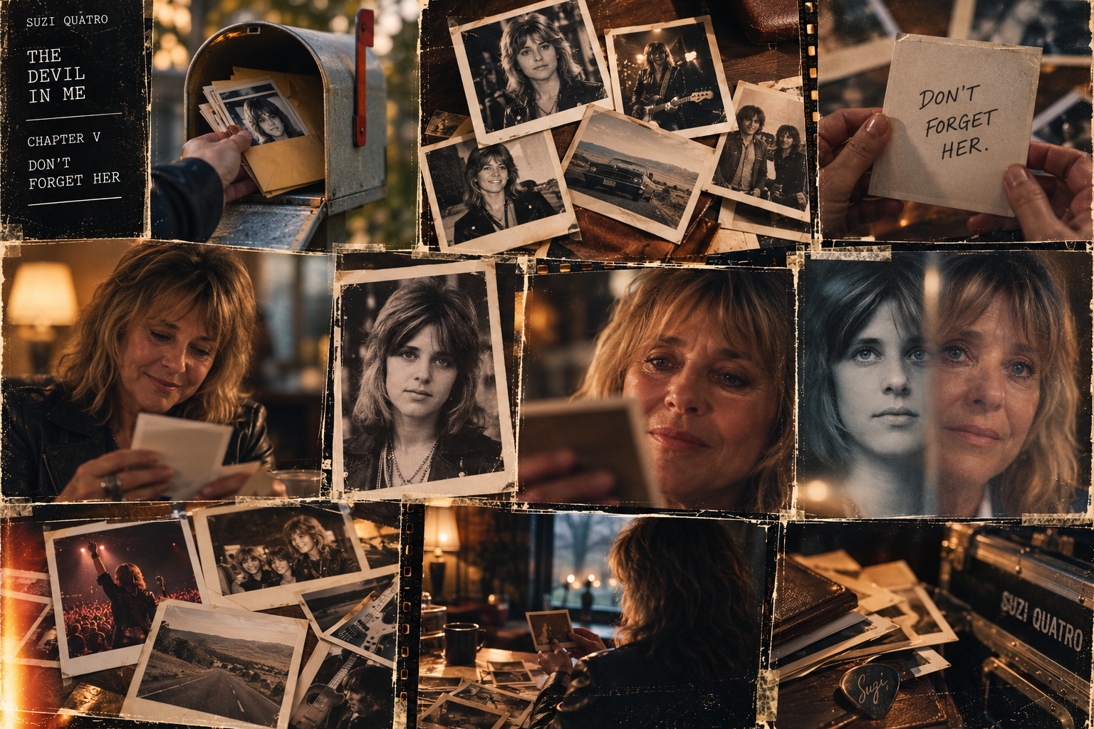 Suzi Quatro’s Polaroids and message to her future self