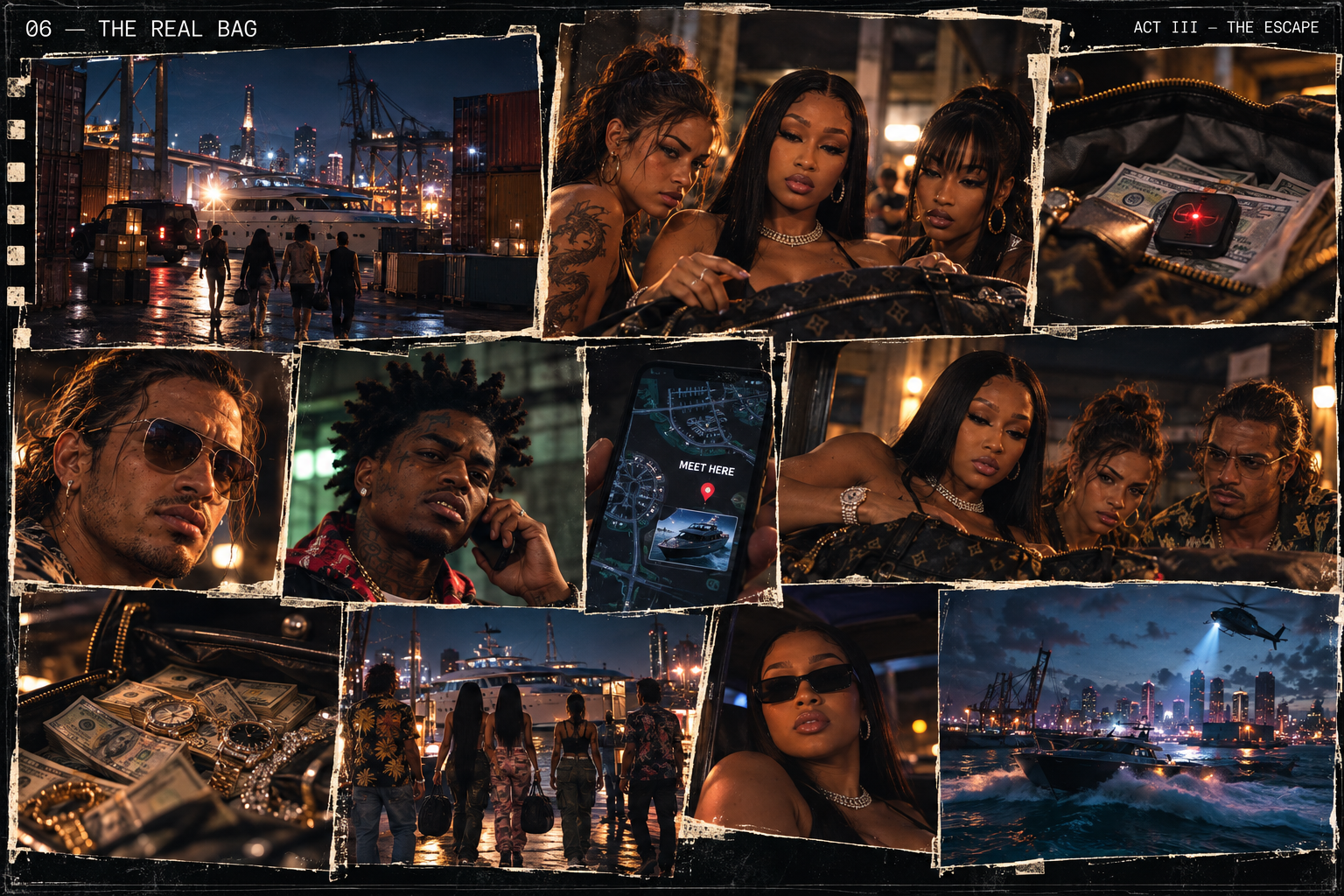 Yung Miami and Shenseea reveal that the captured bag is a decoy